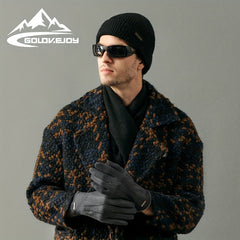 Autumn Winter Windproof Suede Gloves Outdoor Cycling Skiing