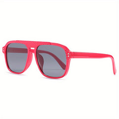 Vintage Aviator Snakeskin Sunglasses for Men, Polarized