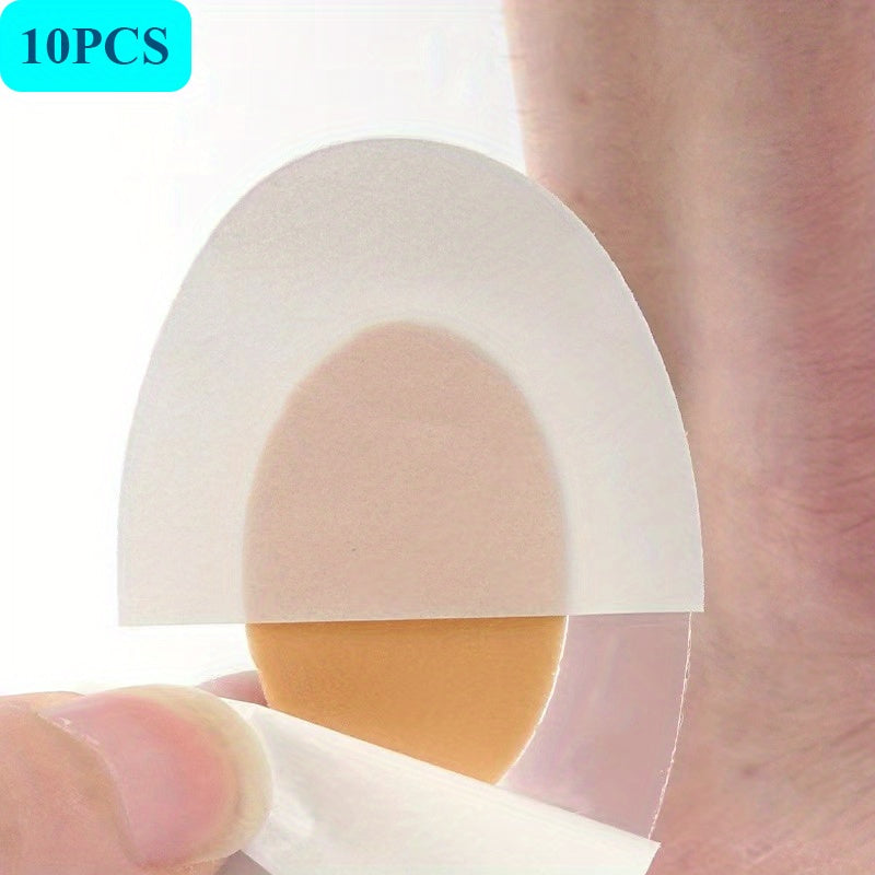 Waterproof Gel Heel Protector Sticker 30pcs Foot Care Anti-Abrasion Relief Pain