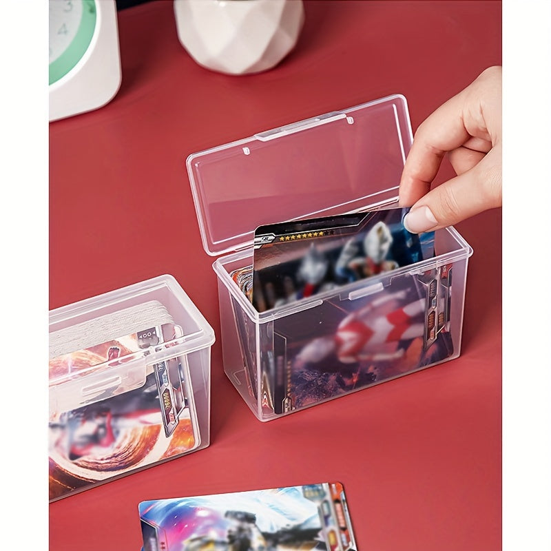 2pcs Business Card Organizer Card Collection Box Business Card Holder Organizer