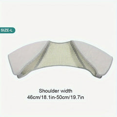 Winter Shoulder & Neck Warm Shawl, Coldproof Pad, Men & Women, Size Up, Wormwood