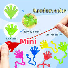 Stretchy Hand Toys Colorful Finger Puppets Sensory Play Party Favors
