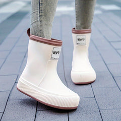 Waterproof Anti slip PVC Rain Boots For Women