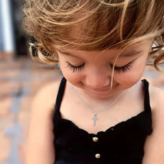 Y2K Cross Pendant Necklace for Kids