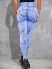 Tie Dye High Waist Seamless Yoga Pants High Stretch