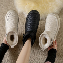 Women's Non slip Snow Boots Thickened Warm Shoes