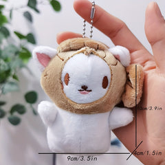Cartoon Cat Pendant for Backpack Stylish Travel Accessory