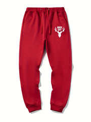 Men's Drawstring Sweatpants Pocket Casual Jogger Pants