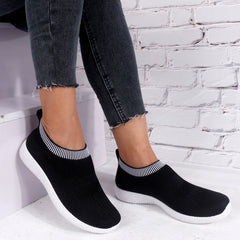 Women's Mesh Slip-On Sneakers Lightweight Running Shoes