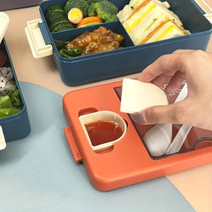 Eco-Friendly BPA-Free Bento Lunch Box Leakproof 2000ml