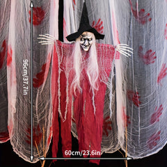 Hanging Witch Ghost Set Halloween Decoration
