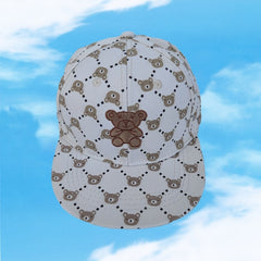 Embroidered Bear Hip Hop Baseball Cap Sun Hat 53