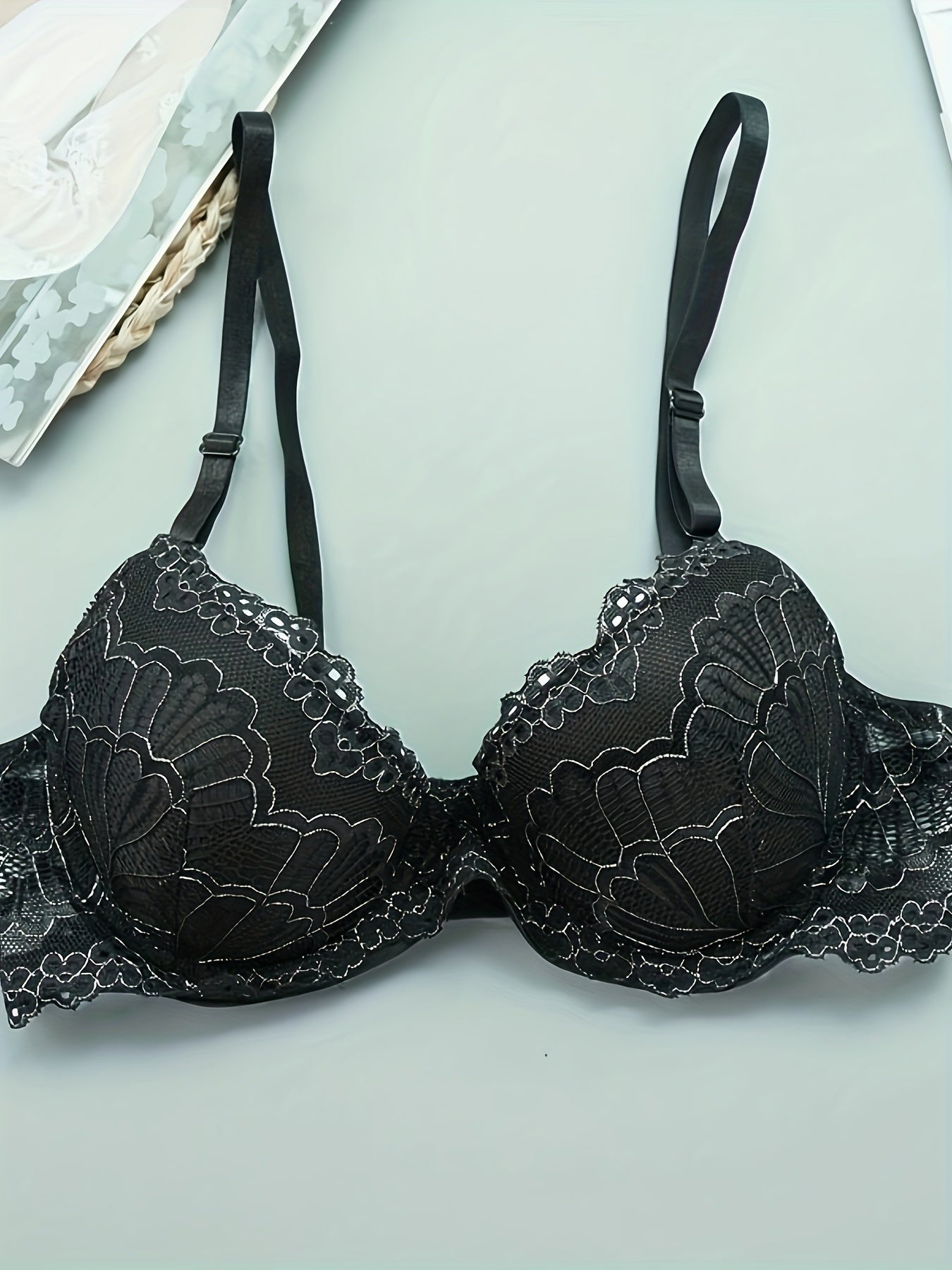 Lace Push Up Bra Comfortable & Breathable Women's Intimates