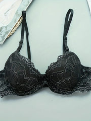 Lace Push Up Bra Comfortable & Breathable Women's Intimates