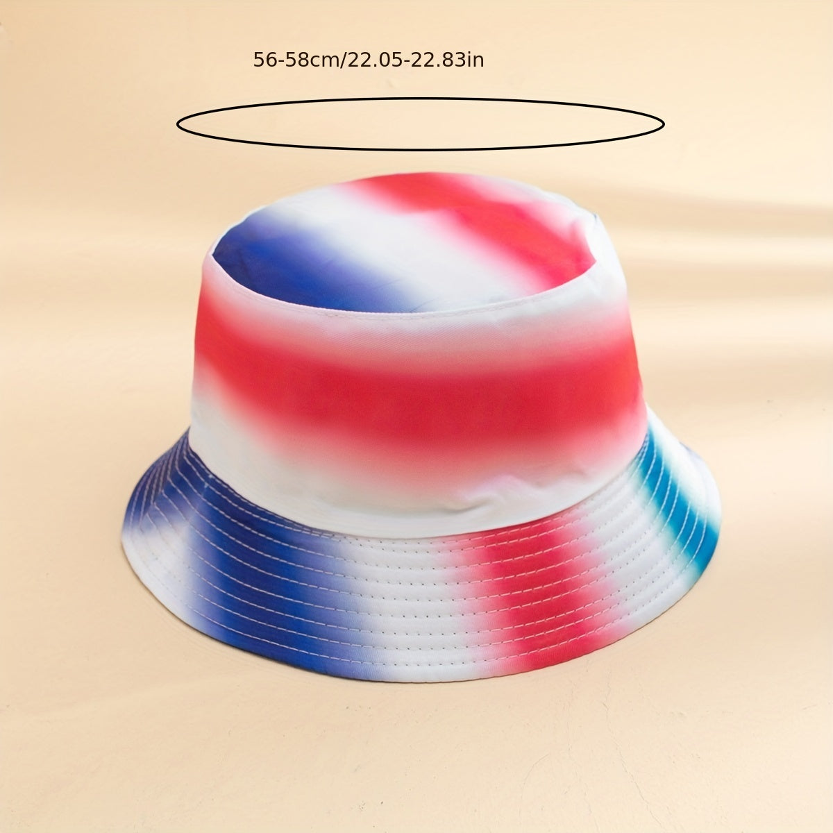 Tie Dye Bucket Hat Stylish Unisex Travel Beach Hats
