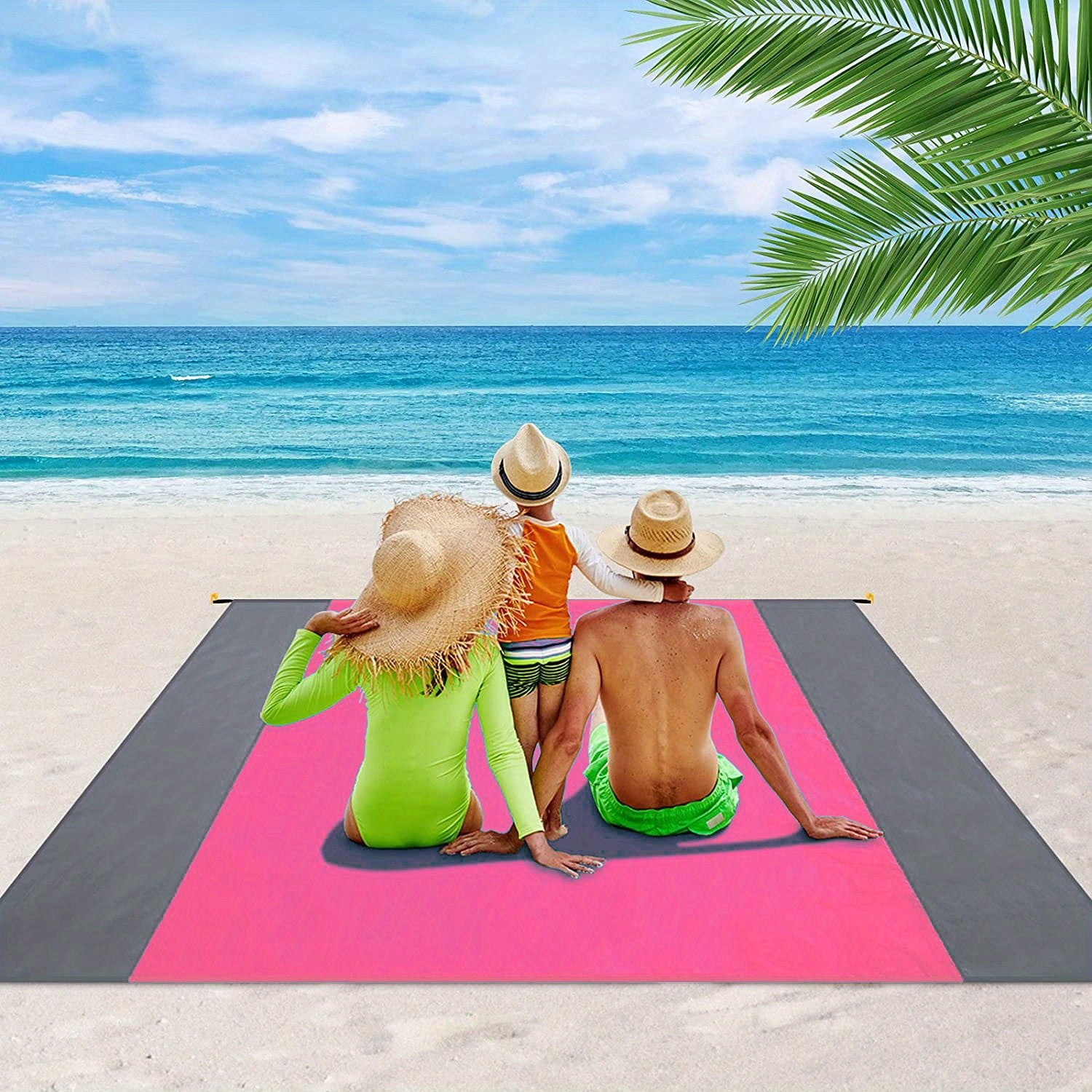 Waterproof Beach Mat Quick Drying Blanket For Outdoor Camping