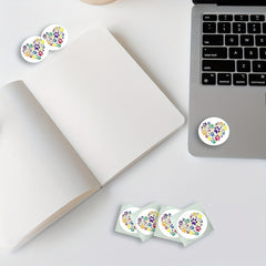500pcs Pet Stickers Self adhesive Labels Animal Flower Wall Stickers