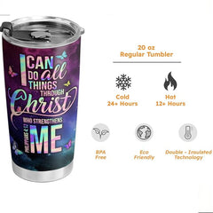 Colorful 20oz Stainless Steel Water Bottle Insulated Coffee Cup