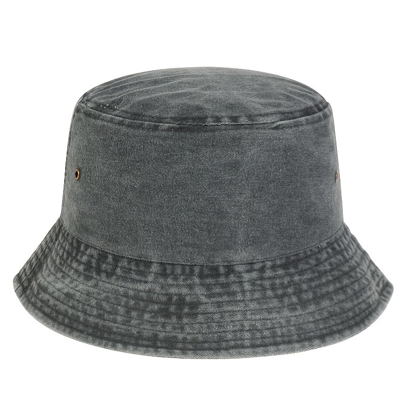 Mens Washed Bucket Hat Fishman Hat 6 Colors