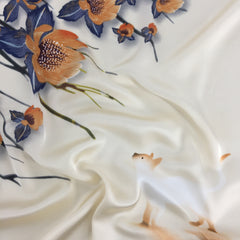 Vintage Head Scarf Bandana Silk Scarf Small Hairband Square Scarf