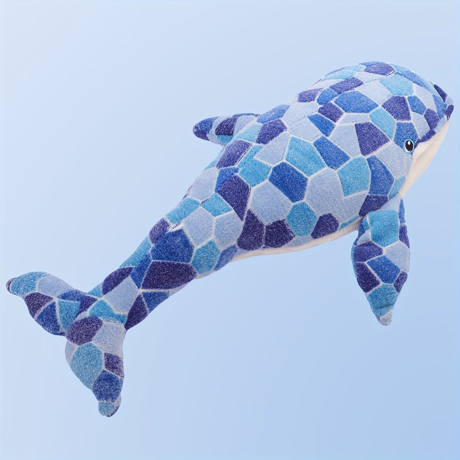 Big Whale Plush Toy Stuffed Sea Animal Soft Cartoon Decoration Gift