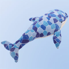 Big Whale Plush Toy Stuffed Sea Animal Soft Cartoon Decoration Gift
