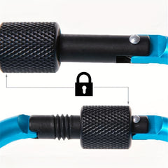 Durable Metal Keychain Carabiner for Outdoor Camping