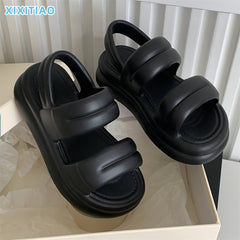 XIXITIAO Boys Open Toe Sandals Comfortable Breathable Non-slip Sandals