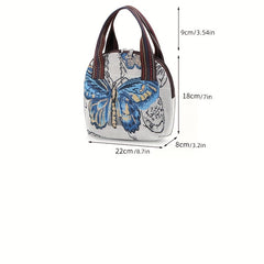 Handbag Bag Women's Bag Going Out To Work Mummy Bag Weaving Ethnic Style
