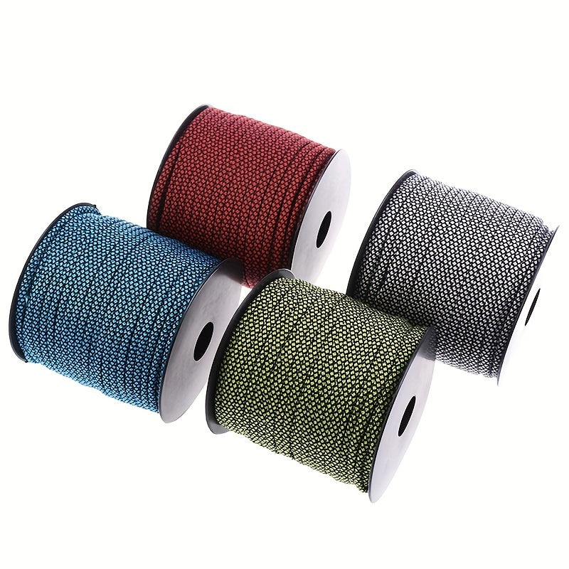 1pc 50m Reflective Guyline Camping Tent Rope 164ft Cord Wire
