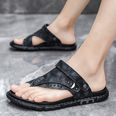 Men's Thong Toe Sandals Non Slip Flip flops Slides Shoes