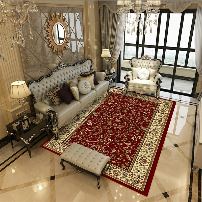 European Style Modern Geometric Area Rug Light Color