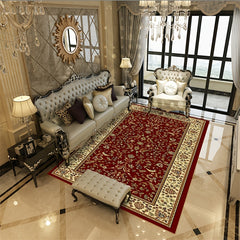 European Style Modern Geometric Area Rug Light Color