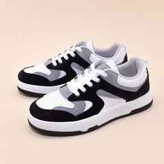 Colorblock Skate Shoes Platform Low Top Sports Shoes
