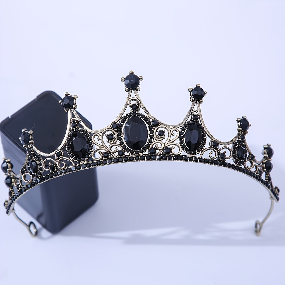 Vintage Wedding Crown Bridal Tiara Rhinestone Crystal Princess Hair Accessories