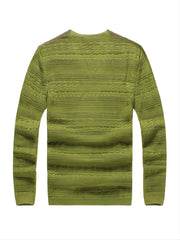 Men's V-neck Cardigan Thin Casual Knitted Pullover Sweater