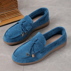 Women's Flat Loafers Slip On Shoes Pendant Decoration