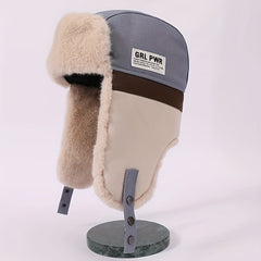 Winter Thickened Trapper Hat Windproof Thermal Hat Ear Flaps