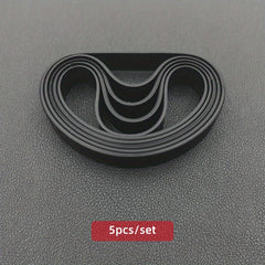 5 Pcs Silicone Bracelet Stretch Wristband for Adults Teens