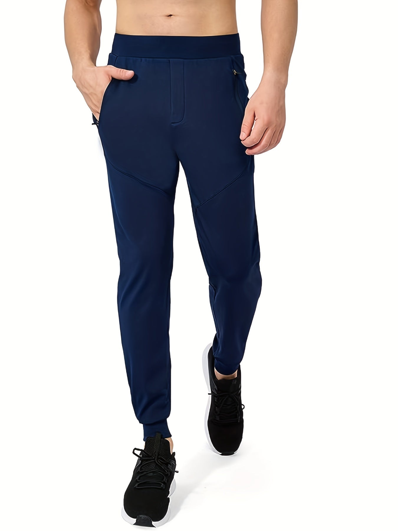 Men's Waterproof Zipper Pocket Jogger Sweatpants