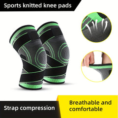 Compression Knee Pads for Basketball, Breathable Nylon Knitted
