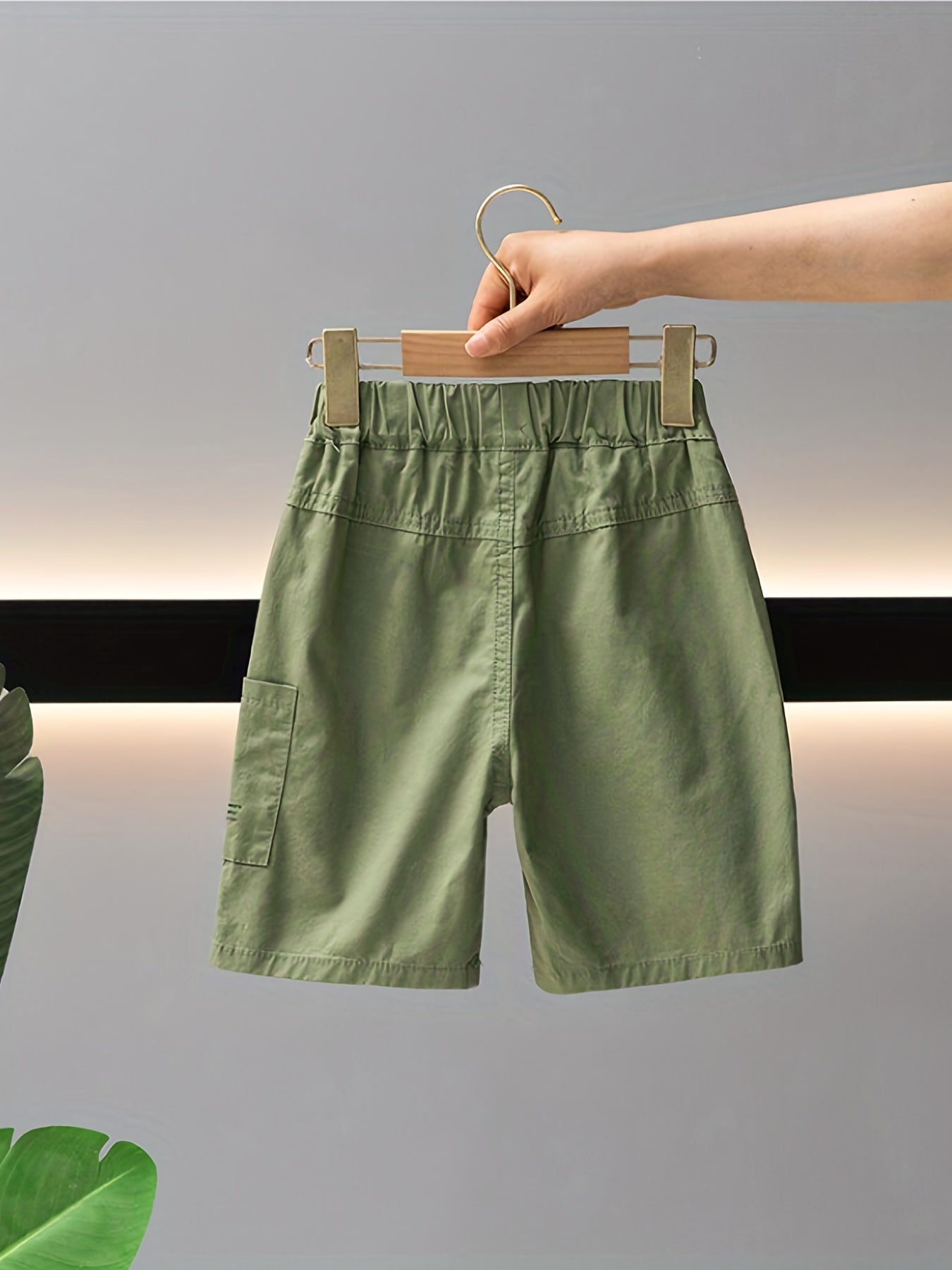 Boys Cargo Shorts with Pockets for Summer