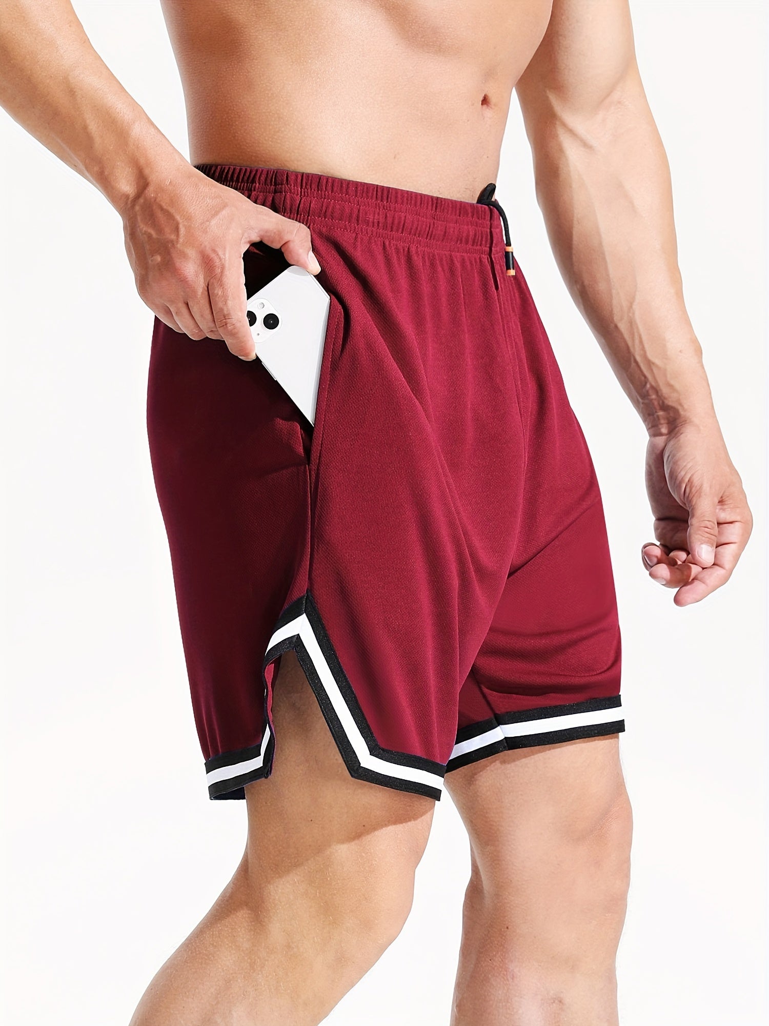 Men's Casual Sports Shorts Basketball Running Training Quick Dry Breathable