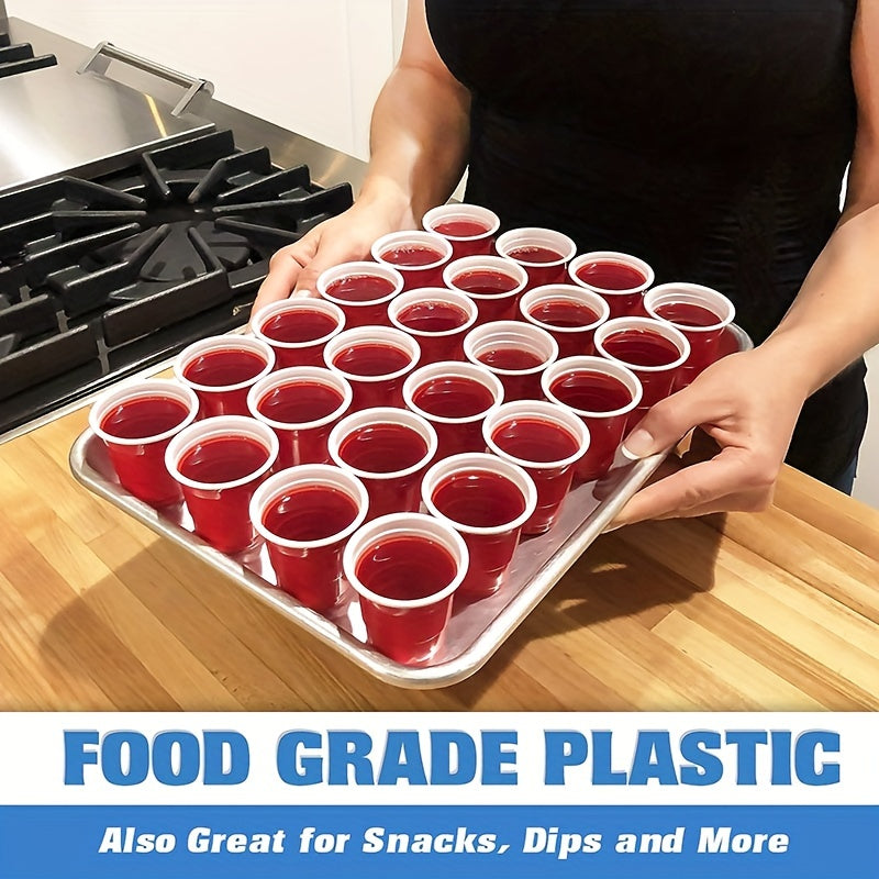 200-Pack Mini Plastic Cups, 5.08 cm Disposable Party Cups