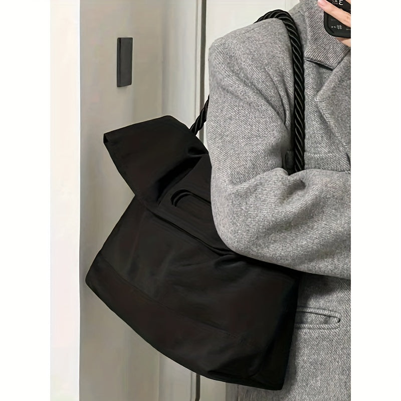 Large Capacity College Crossbody Messenger Bag