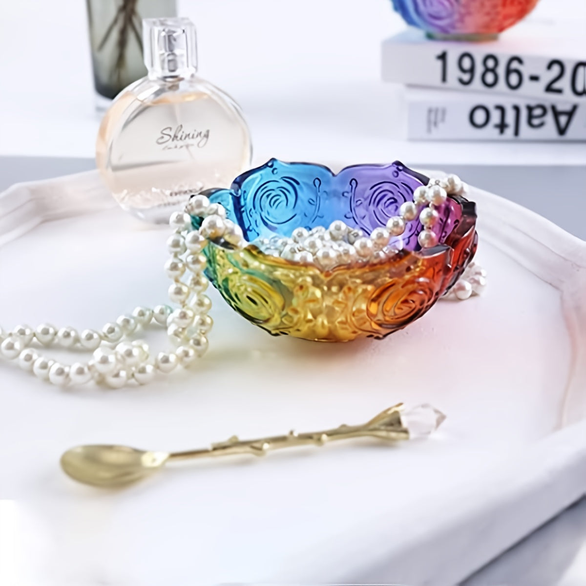 Resin Mold Lotus Bowl Mold Candle Holder Mold Flower Pot Mold