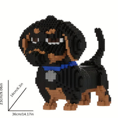 Sausage Dog Building Block Set 5169pcs Holiday Gift Room Decoration