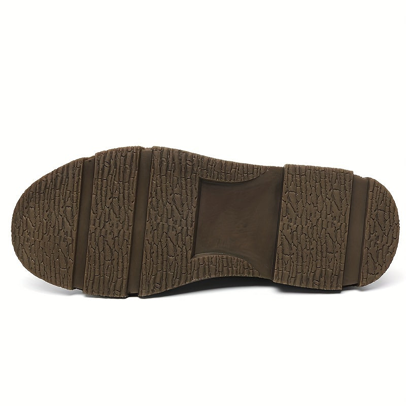 Men's Knitted Slip On Casual Shoes Wear resistant Non Slip Sneakers