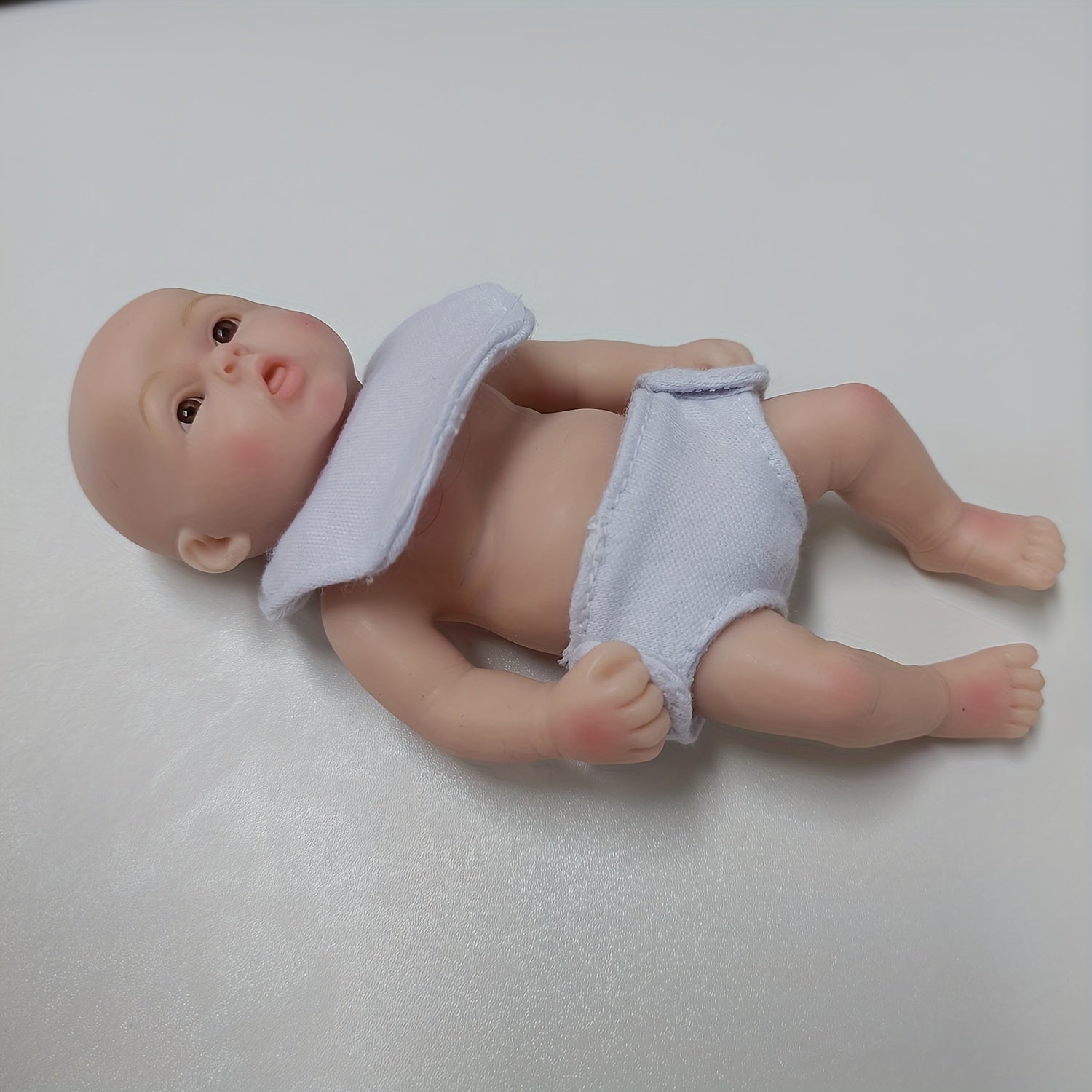 15 24CM Full Silicone Reborn Doll Toy Christmas Gift
