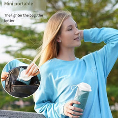 600ml Collapsible Silicone Water Bottle with Straw for Outdoor Activities